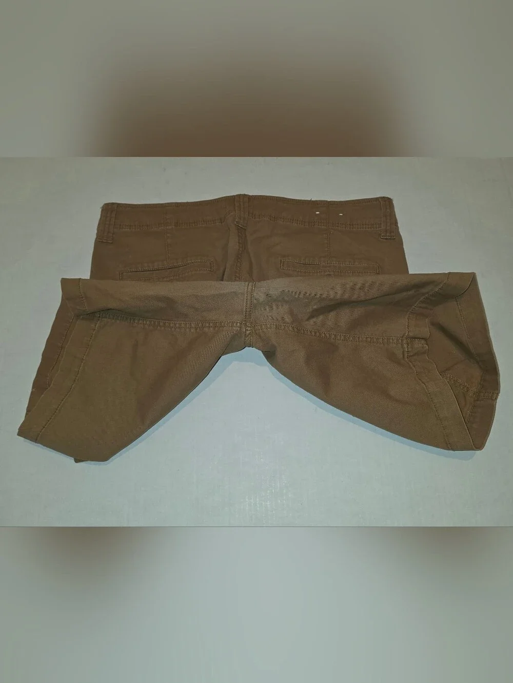 Mossimo Supply Co. Men's Tan Flat-Front Shorts Sz 34